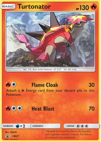 Turtonator SM27 — Sun & Moon Promos