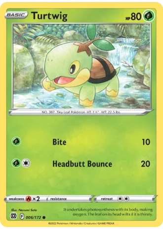 Turtwig #006 — Brilliant Stars