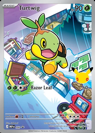 Turtwig #040 — MEP Black Star Promos