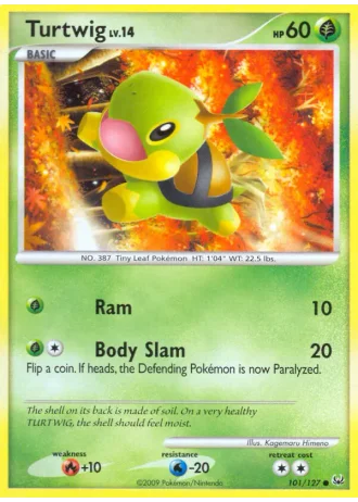 Turtwig #101 — Platinum
