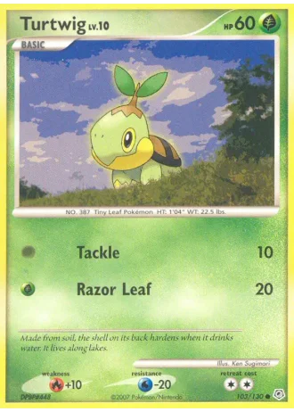 Turtwig #103 — Diamond & Pearl
