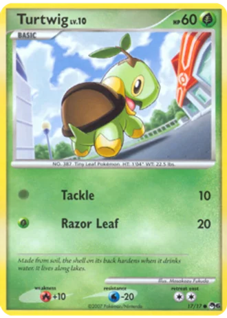 Turtwig #17 — POP Series 6
