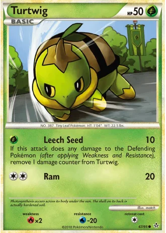 Turtwig #67/95 — Forze Scatenate