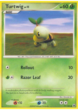 Turtwig #77 — Majestic Dawn
