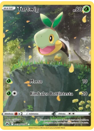 Turtwig GG31/70 — Galleria di Galar (Zenit Regale)
