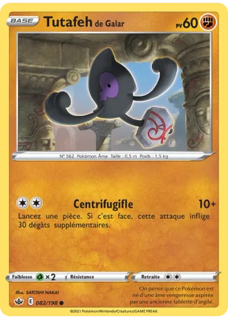 Tutafeh de Galar #82/198 — Règne de Glace