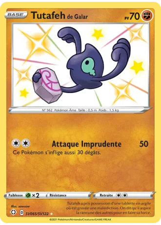 Tutafeh de Galar SV065/122 — Coffre Chromatique (Destinées Radieuses)
