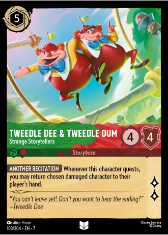 Tweedle Dee & Tweedle Dum - Strange Storytellers #103/204 — Archazia's Island