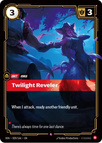 Twilight Reveler #020/166 — Vendetta