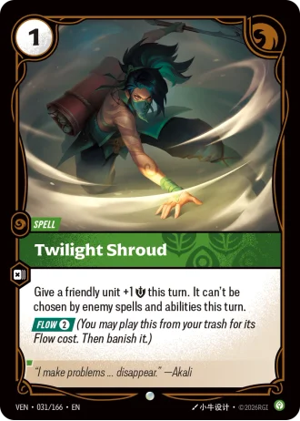 Twilight Shroud #031/166 — Vendetta