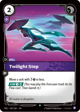 Twilight Step #105/166 — Vendetta