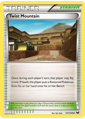 Twist Mountain #101/108 — Dark Explorers