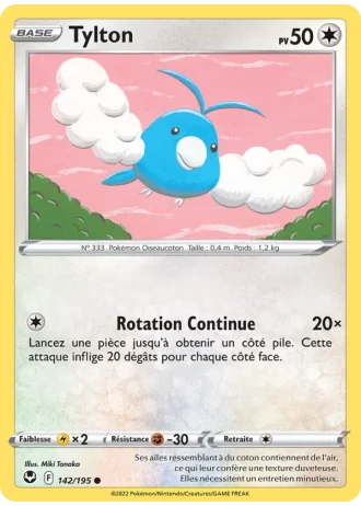 Tylton #142/195 — Tempête Argentée