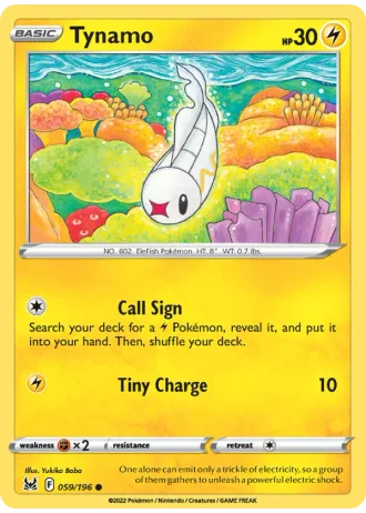 Tynamo #059/196 — Lost Origin