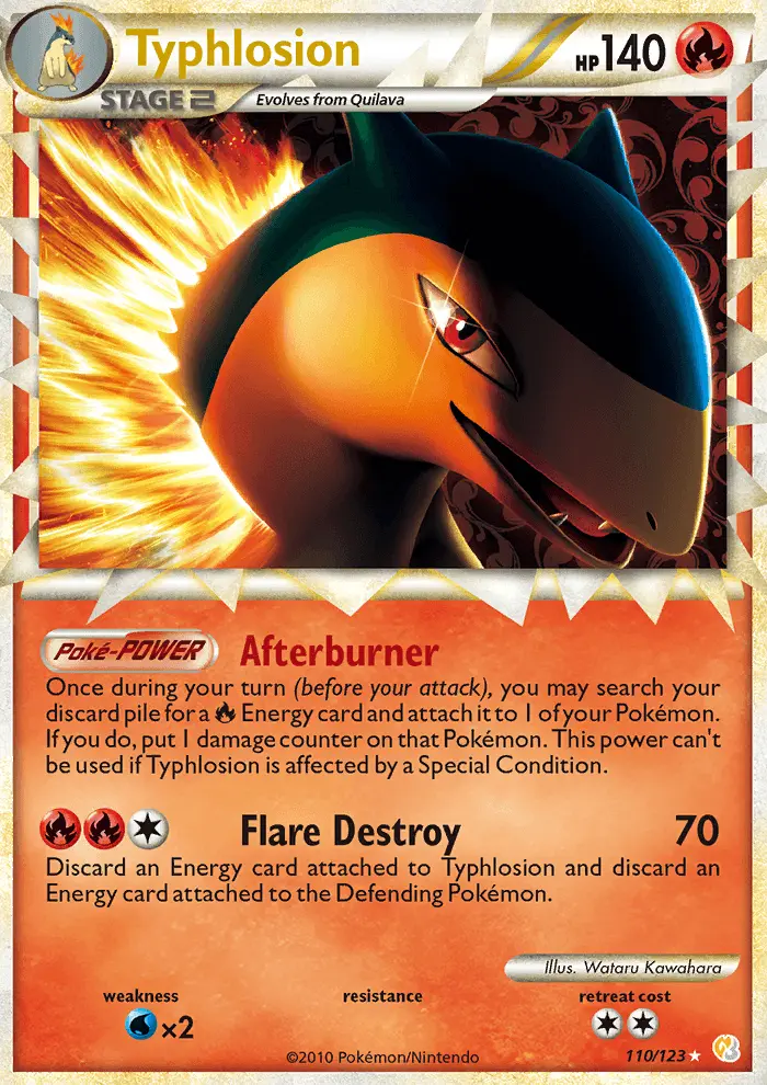 Typhlosion #110 — World Championships 2011