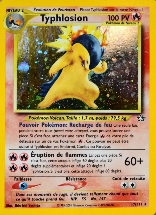 Typhlosion #17 — Neo Genesis