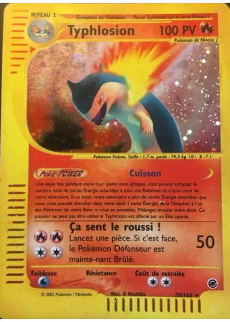 Typhlosion #28/165 — Expedition