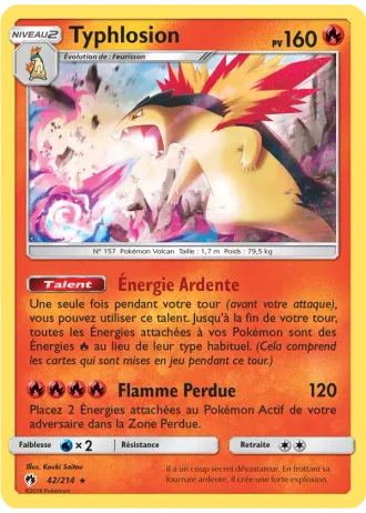 Typhlosion #42/214 — Tonnerre Perdu