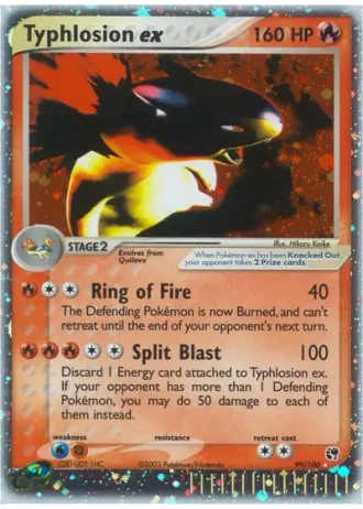 Typhlosion ex #99 — Sandstorm
