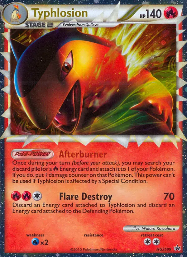 Typhlosion HGSS09 — HeartGold & SoulSilver Promos