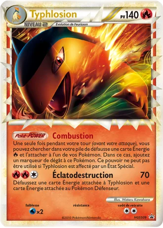 Typhlosion HGSS09 — HeartGold & SoulSilver Promos
