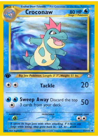 Tyracroc #32/111 — Neo Genesis
