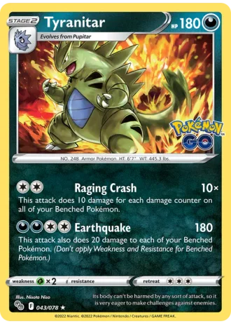 Tyranitar #043 — Pokémon GO