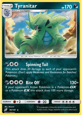 Tyranitar #85 — Team Up