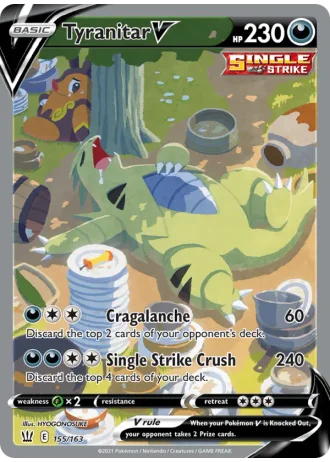 Tyranitar V #155 — Battle Styles