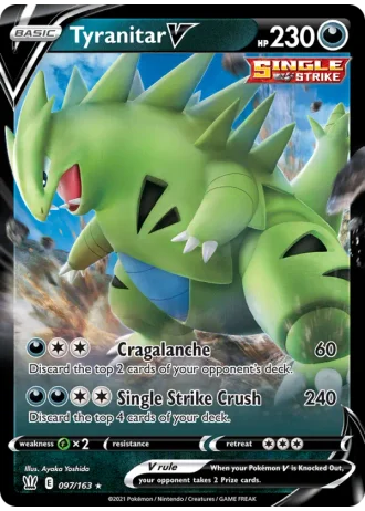 Tyranitar V #97 — Battle Styles