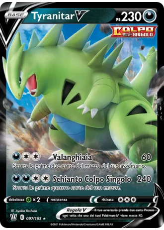 Tyranitar V #97/163 — Stili di Lotta
