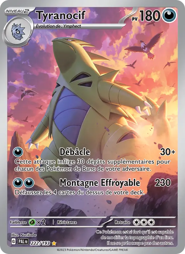 Tyranocif #222 — Évolutions à Paldea