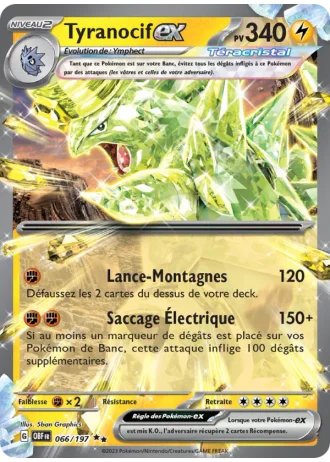 Tyranocif ex #066/197 — Flammes Obsidiennes