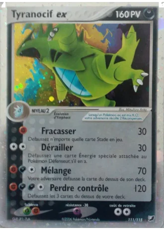 Tyranocif ex #111/115 — EX Forces Cachées