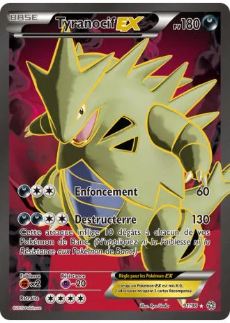Tyranocif EX #91 — Origines Antiques