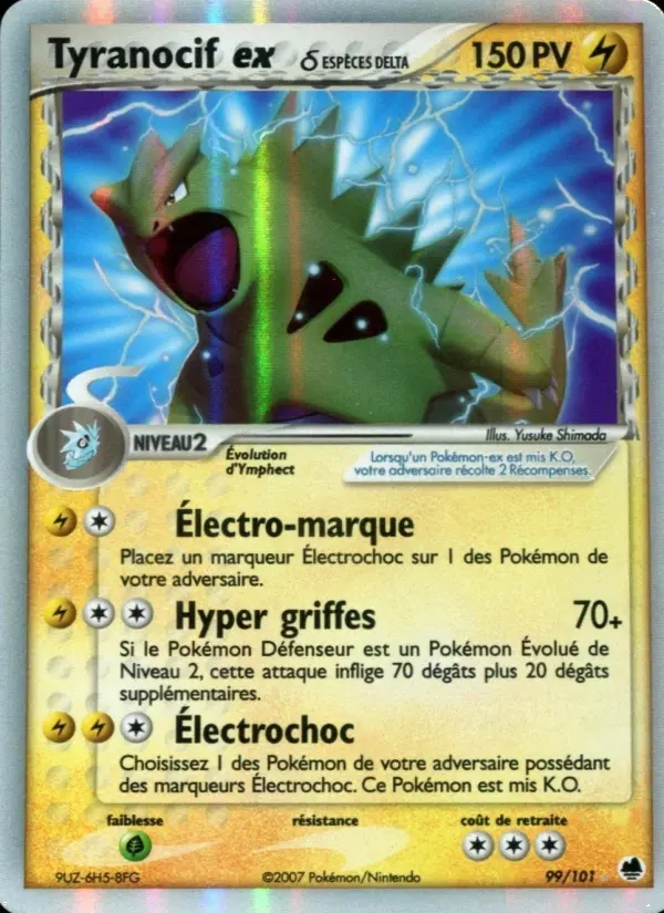 Tyranocif ex #99 — EX Île des Dragons