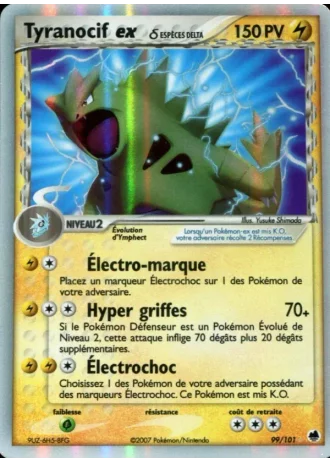 Tyranocif ex #99 — EX Île des Dragons