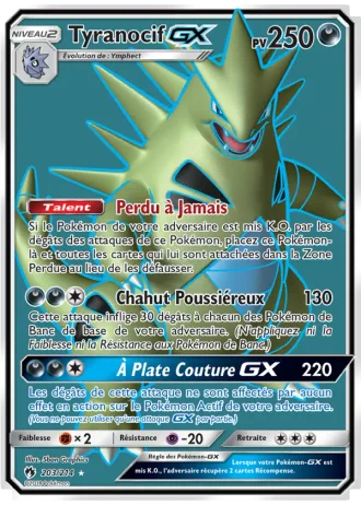 Tyranocif GX #203/214 — Tonnerre Perdu
