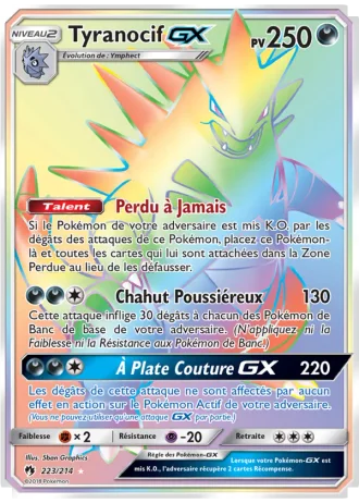 Tyranocif GX #223/214 — Tonnerre Perdu