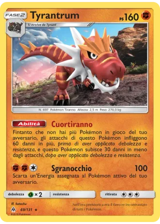 Tyrantrum #69/131 — Apocalisse Di Luce