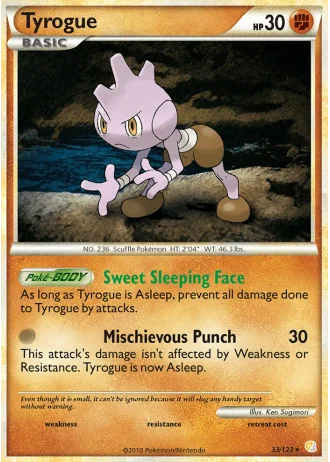 Tyrogue #33 — HeartGold SoulSilver