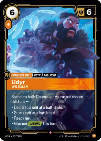 Udyr, Wildman #157/298 — Origins