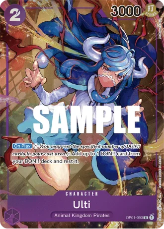 Ulti (OP01-093) (Alternative Art) — Romance Dawn (OP01)