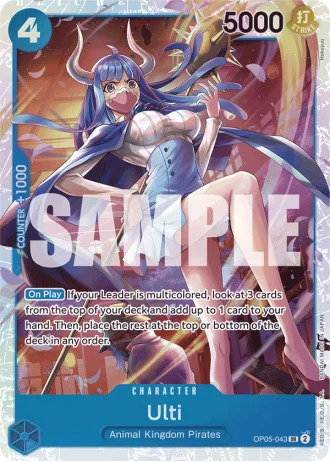 Ulti (OP05-043) (Reprint) — One Piece The Best (PRB01)