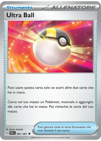 Ultra Ball #091/91 — Destino di Paldea
