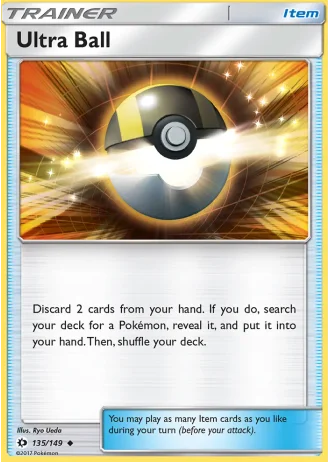 Ultra Ball #135/149 — Sun & Moon