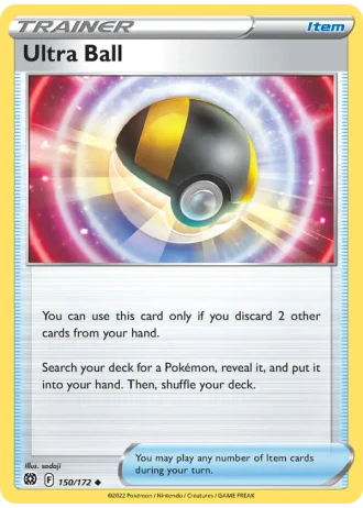 Ultra Ball #150/172 — Brilliant Stars