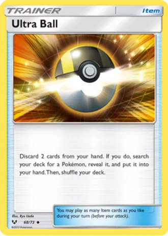 Ultra Ball #68/73 — Shining Legends
