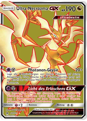 Ultra-Necrozma GX #127/131 — Grauen Der Lichtfinsternis