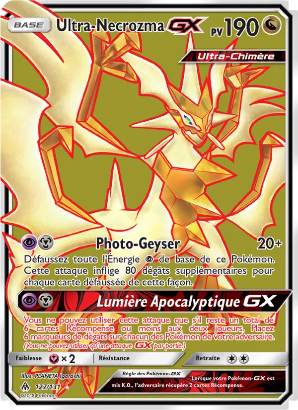 Ultra-Necrozma GX #127 — Lumière Interdite